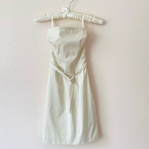 H&M cream dress. Size 2. Is for a very petite person.